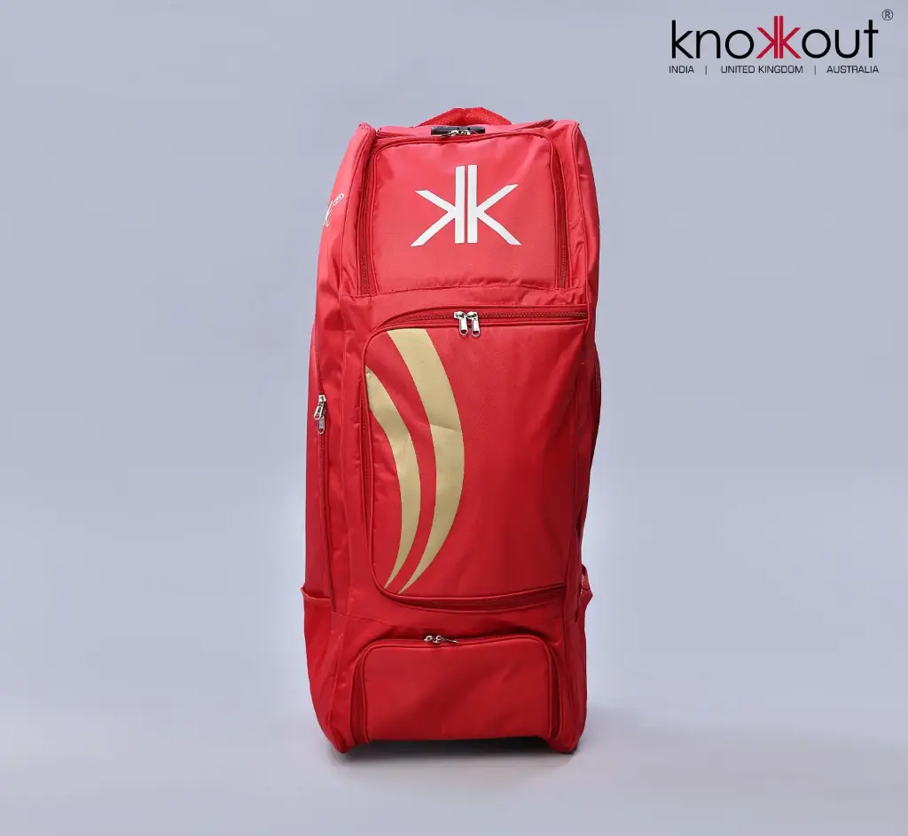 Knokkout Kit Bag – Crimson Red & Stealth Edition
