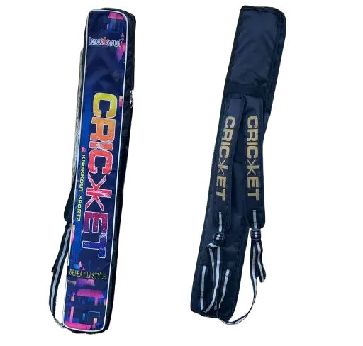 Premium Single Bat Cover with Dual Back Straps 